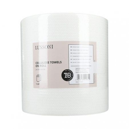 T4B LUSSONI Cellulose Cloth Roll White 26cm x 26cm