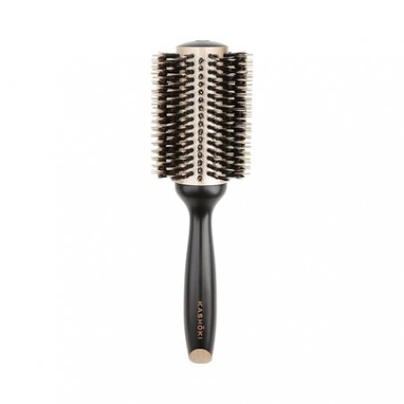 T4B KASHOKI Natural Beauty Environmentally Friendly Ceramic and Wood Round Brush 38mm