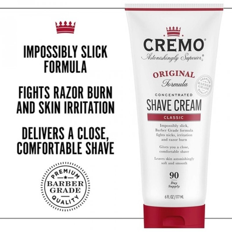 Cremo Original Concentrated Shave Cream for Men 177ml