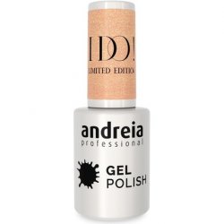 Andreia Professional Semi-Permanent Nail Gel Polish I DO Limited Collection Colour ID3 Champagne Nude with Gold