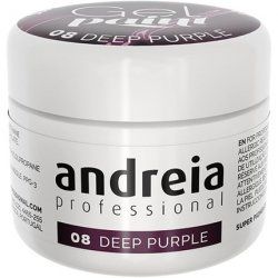 Andreia Professional Nail Art Design Gel Paint Pots 4g 08 Deep Purple