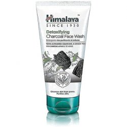 Himalaya Detoxifying Charcoal Face Wash with Green Tea and Coconut Charcoal Powder 150ml