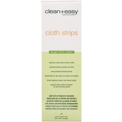 Clean Easy Large Cloth Strips for Full Body Hair Removal Treatment 3x9 inches