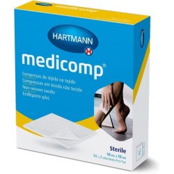 Compresa Medicomp S/Tejer 10x10cm 10x2
