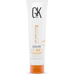 GK HAIR Global Keratin Moisturizing Shampoo 100ml/3.4 Fl Oz for Color Treated Dry Damaged Curly Frizzy Hair - Paraben