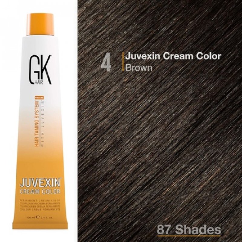 GK HAIR Global Keratin Professional Hair Color Cream Tube 3.4 Fl Oz/100ml