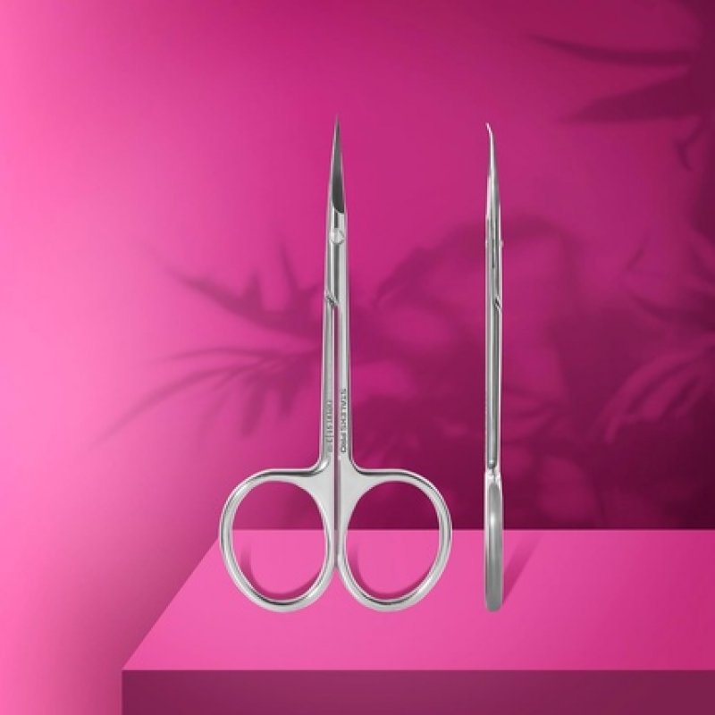 Professional Staleks Manicure Pedicure SE-51/3 Expert 51 Type 3 Cuticle Scissors with Hook