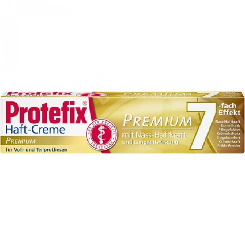 Protefix Premium Denture Adhesive Cream with 7-Fold Effect 47g