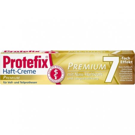 Protefix Premium Denture Adhesive Cream with 7-Fold Effect 47g