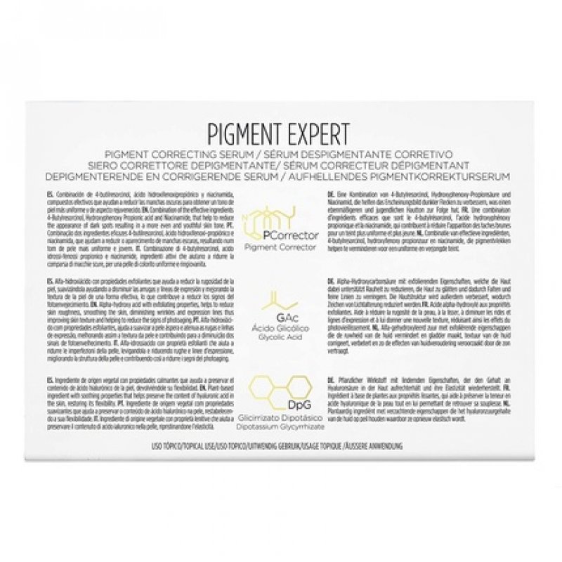 ISDIN Isdinceutics Pigment Expert Depigmenting Serum 30 Ampoules - Helps Prevent and Treat Pigmentation by Acting on
