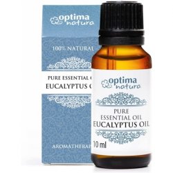 Optima Natura 100% Pure Eucalyptus Essential Oil for Aromatherapy 10ml