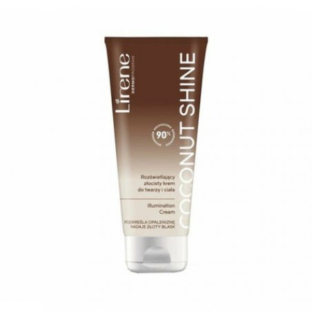 Lirene Coconut Shine Illuminating Golden Face and Body Cream 150ml