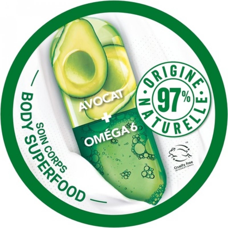 Garnier Body Superfood Avocado Omega 6 Nourishing Body Cream
