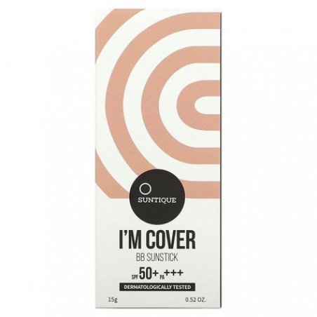 Suntique I'm Cover BB-Sunstick Stick Type Sunscreen SPF 50 0.52oz