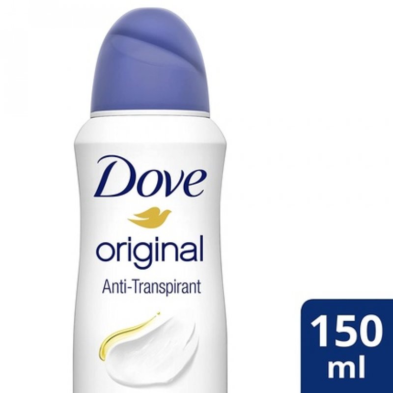 Dove Original Anti-Transpirant Deodorant Spray with 48 Hour Protection and Triple Action 150ml
