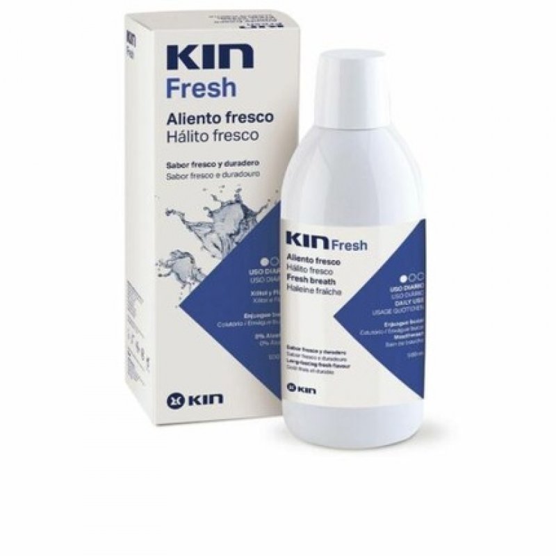 Kin Fresh Mouthwash Breath Rinse 500ml