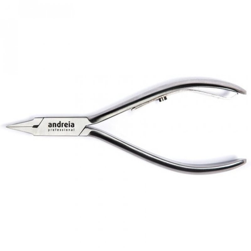 Andreia Professional Nail Cutter Stainless Steel Sharp Pointed Straight Nail Clipper for Normal and Ingrown Nails