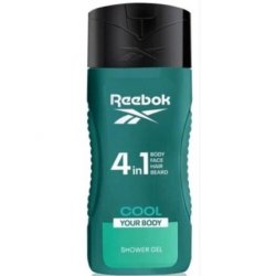 Reebok 4in1 Shower Gel Cool Your Body 400ml Body Care for Men