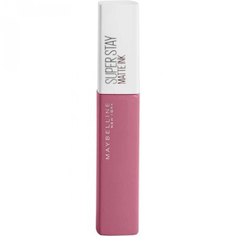 Maybelline Superstay Matte Ink Longlasting Liquid Pink Lipstick 12 Hour Wear Non Drying 125 Inspirer