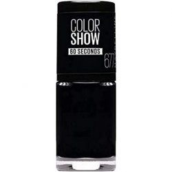 Maybelline Colour Show Nail Polish 7ml 677 Blackout
