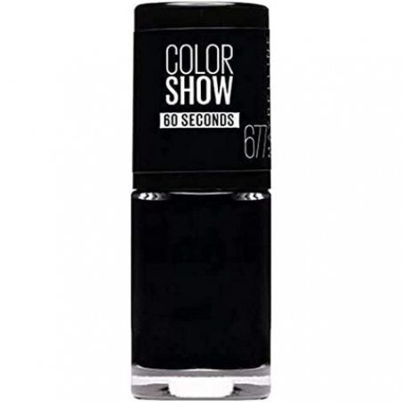 Maybelline Colour Show Nail Polish 7ml 677 Blackout