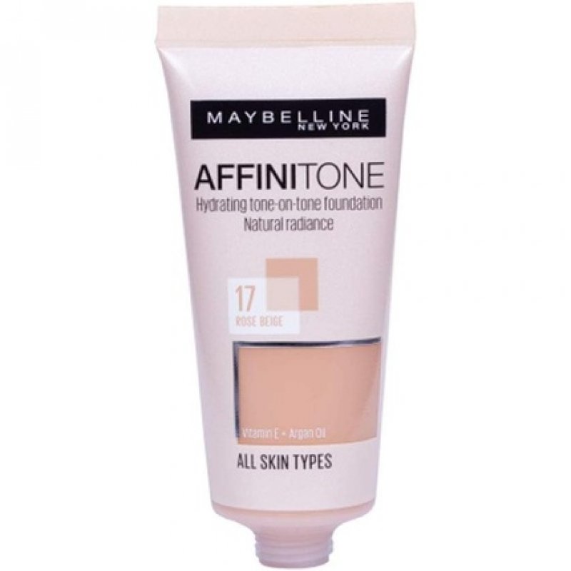 Maybelline Affinitone Unifying Foundation Cream 30ml 17 Rose Beige