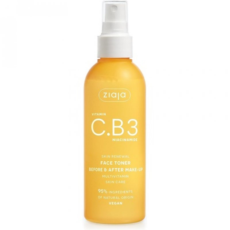 Ziaja Vitamin C.B3 Niacinamide Face Toner 190ml