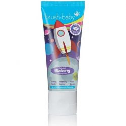 Brush-Baby Natural Blueberry Flavored Rocket Toothpaste 50ml Tube