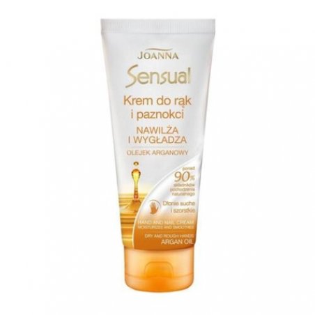 Joanna Sensual Cream for Dry and Rough Hands Argan Oil