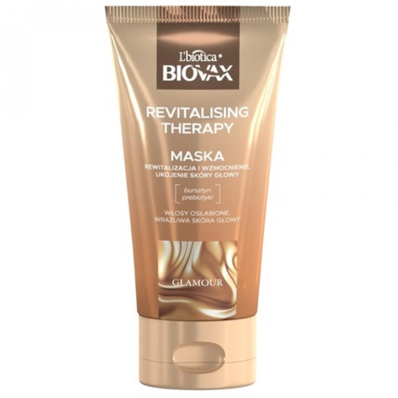 L'biotica Biovax Glamour Revitalizing Therapy Hair Mask 150ml