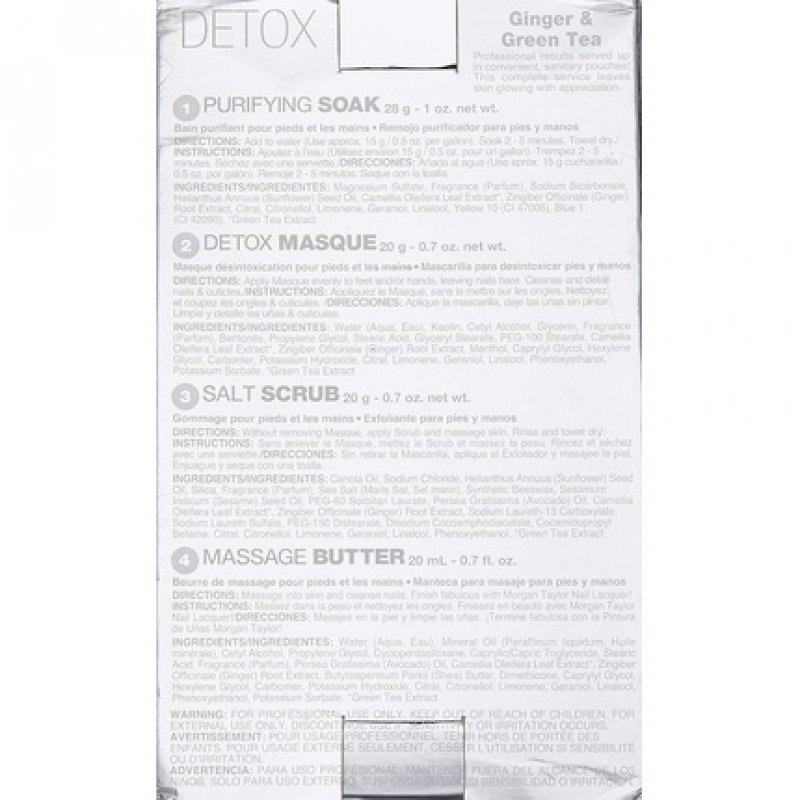 Morgan Taylor Bare Luxury Complete Manicure and Pedicure Ginger and Green Tea