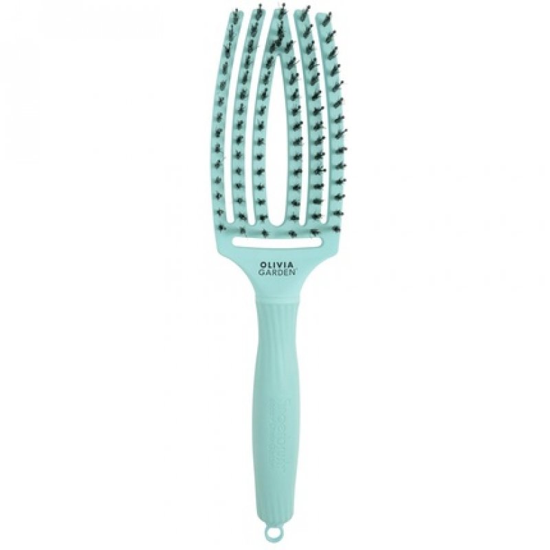 Olivia Garden FingerBrush Combo Medium Mint Blue