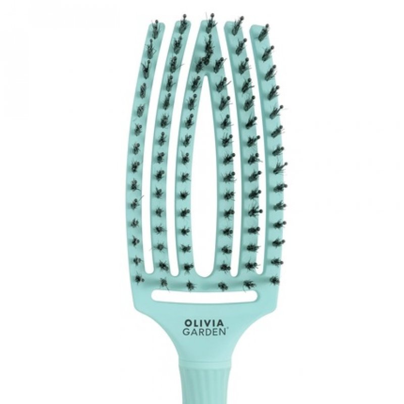 Olivia Garden FingerBrush Combo Medium Mint Blue