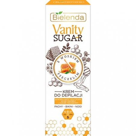VANITY SUGAR Depilation Cream with Beeswax 100ml