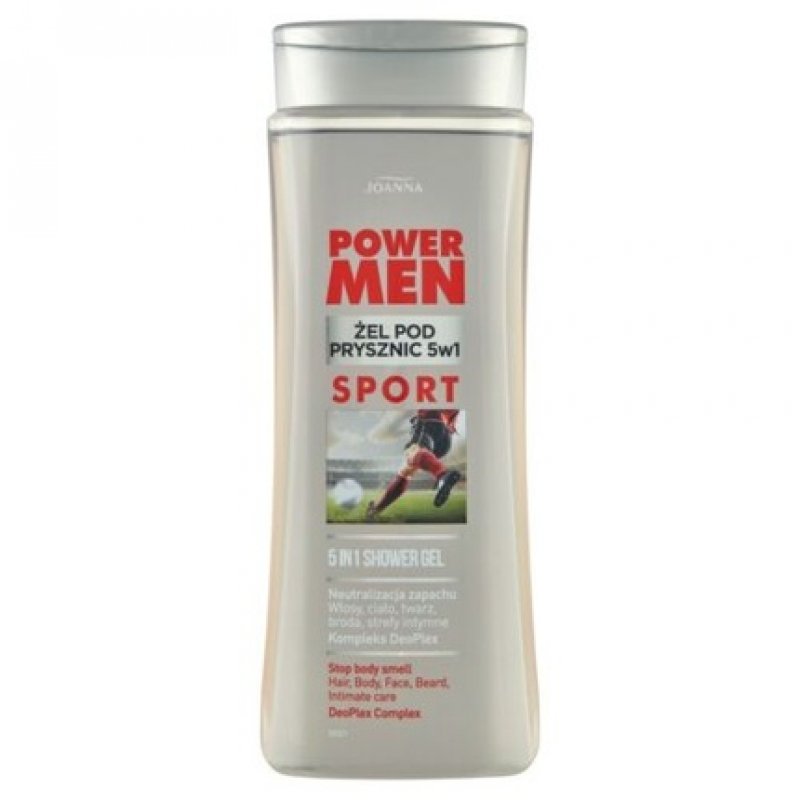 Power Men Sport 5-in-1 Shower Gel 300ml Joanna