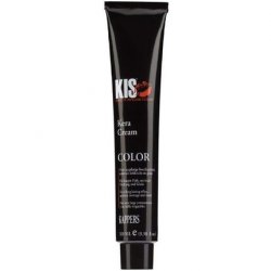 KIS KeraCream Color Permanent Hair Colour Cream 100ml 8A High Coverage Intense Hair Colour Keratin Infusion Animal