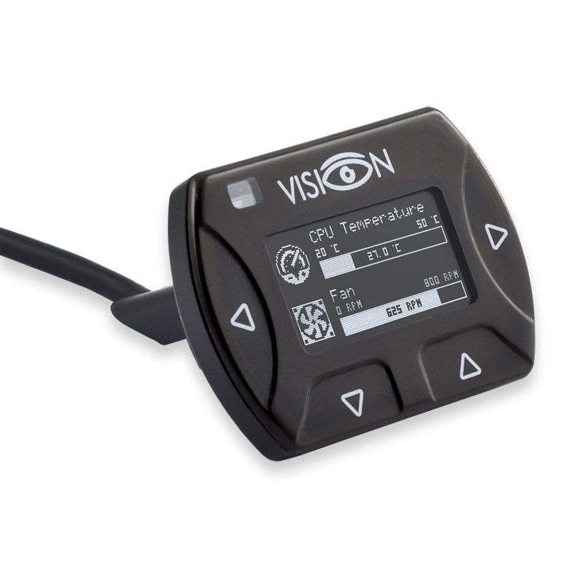 aqua computer compatible VISION Touch mit internem USB-Kabel