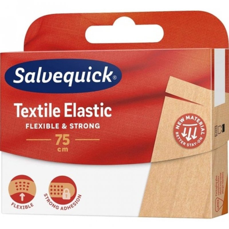 Salvequick Textile Dressing Strips 75cm