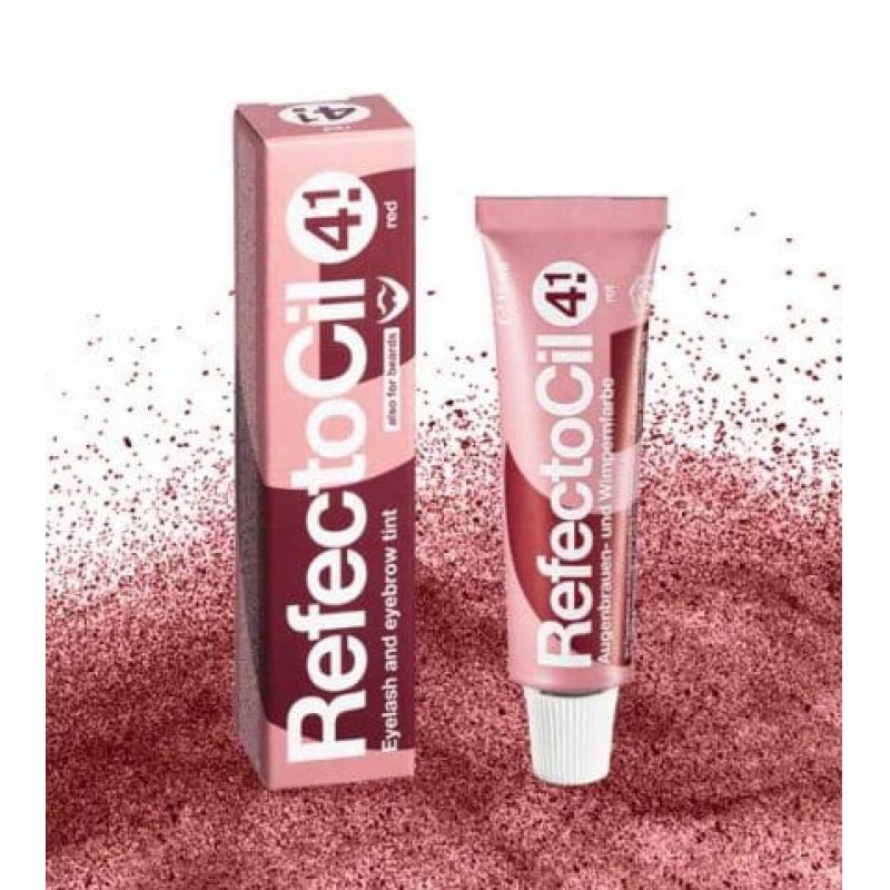 Refectocil Eyelash and Eyebrow Tint 4.1 Red 15ml