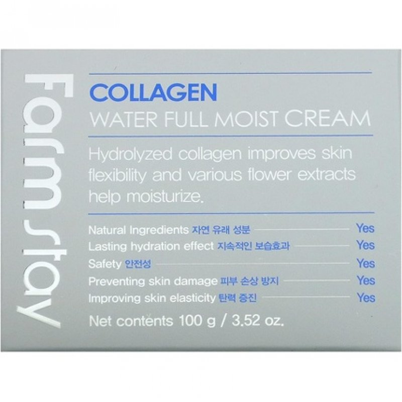 Farm Stay Collagen Water Full Moist Cream 100g 3.52oz