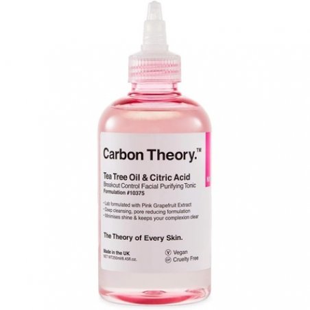 Carbon Theory Tea Tree Oil and Citric Facial Tonic with Pink Grapefruit 250ml