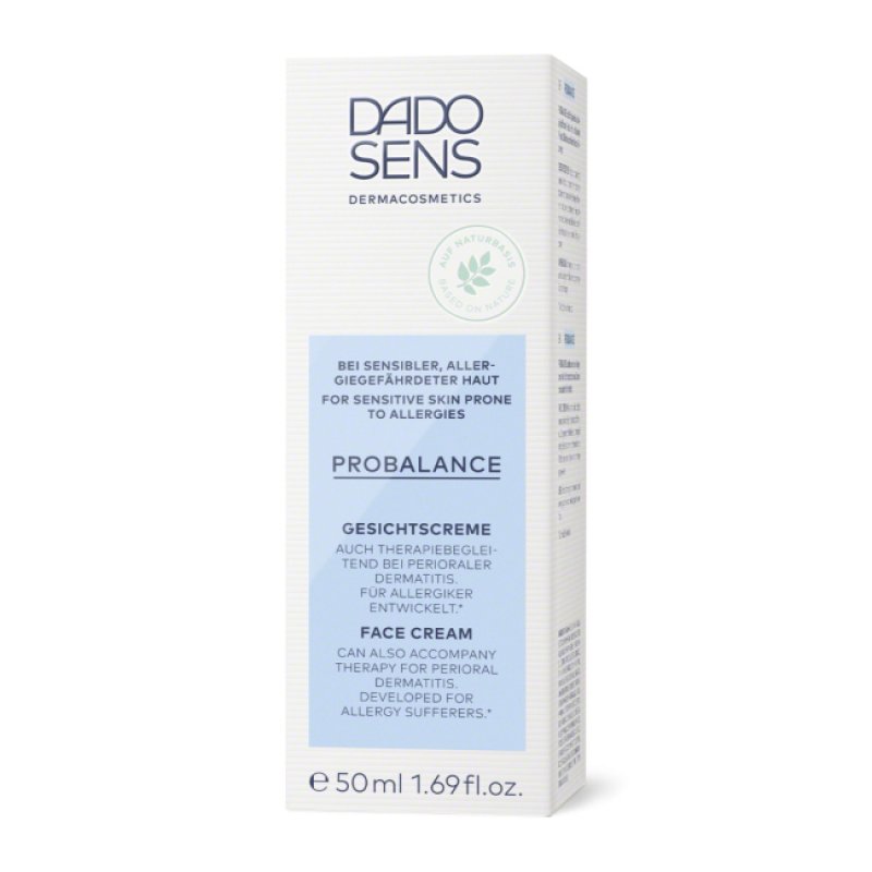 Dado Sens ProBalance Face Cream 50ml Gentle Care for Sensitive and Allergy-Prone Skin