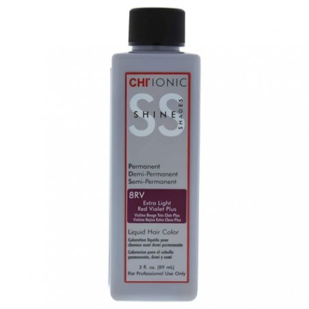 CHI Ionic Shine Shades Liquid Hair Color 8RV Extra Light Red Violet Plus 3 Ounce