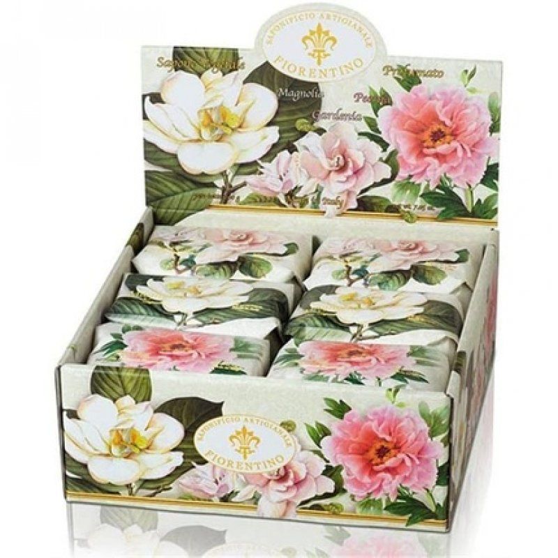 Fiorentino Saponetta Gardenia-Magnolia-Peonia Soap 200g