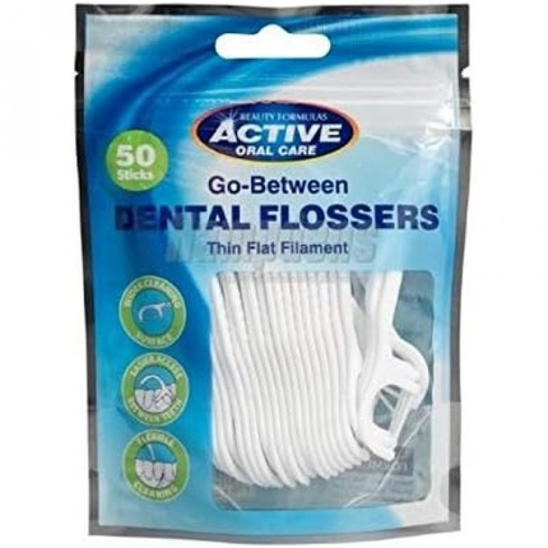 Generic Dental Floss with Holder 50 Pieces