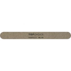 Top Choice Bamboo Nail File 80/120 - Straight