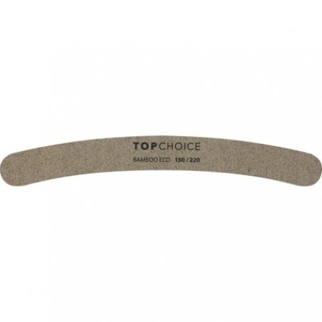Top Choice Bamboo Nail File 150/220 - Curved