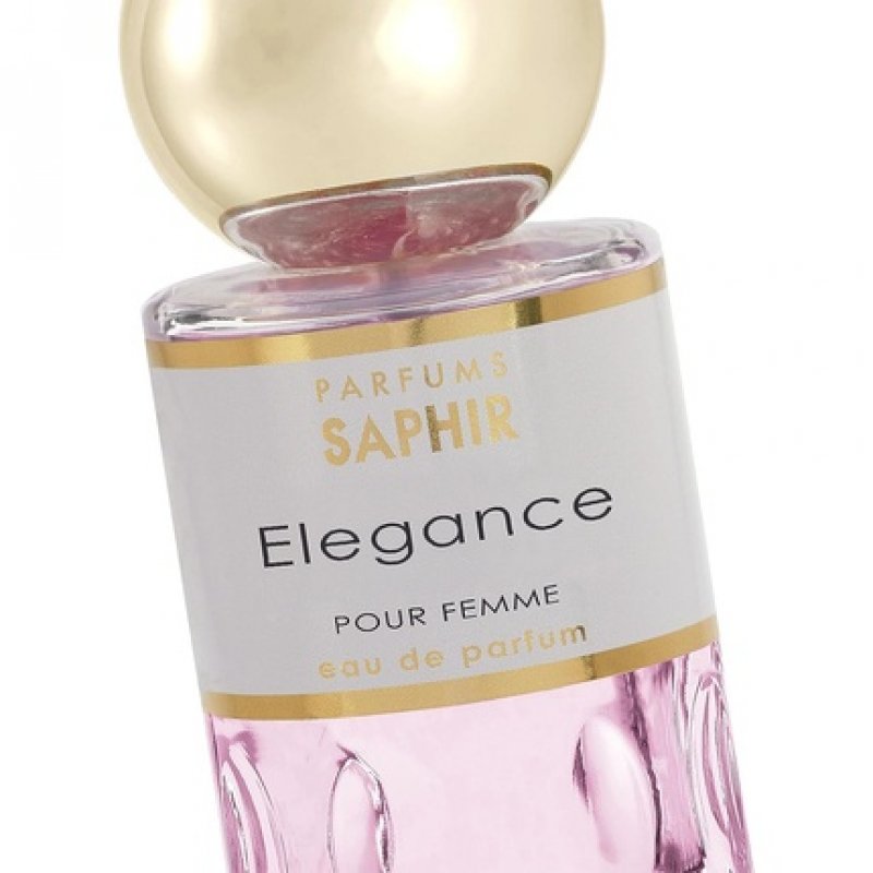PARFUMS SAPHIR Elegance Eau de Parfum for Women 200ml - Black, Aromatic