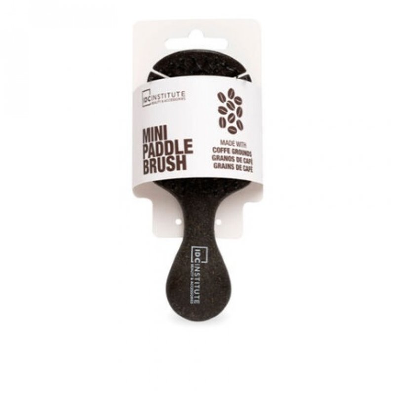 IDC Institute Mini Paddle Brush Made with Coffee