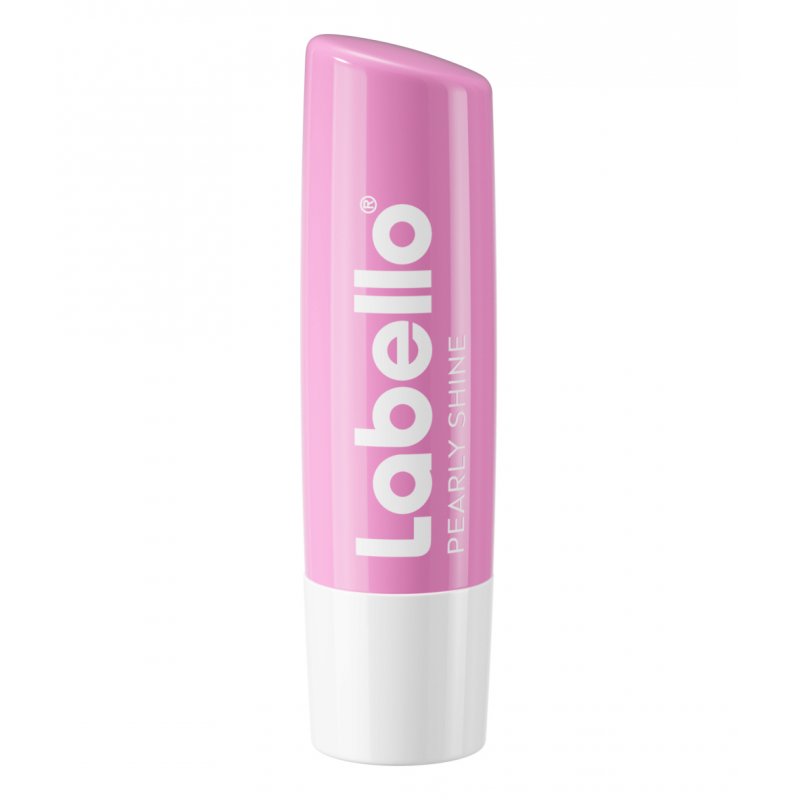 Labello Pearly Shine Lip Balm 4.8g Moisturizing Lip Balm with Pearl and Silk Extracts 24 Hour Moisture
